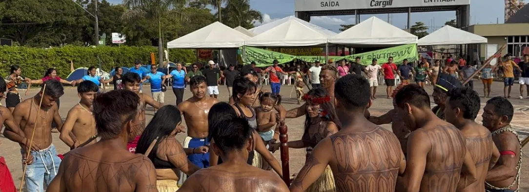 Indígenas en Brasil protestan contra multinacional estadounidense por explotación de los ríos amazónicos  