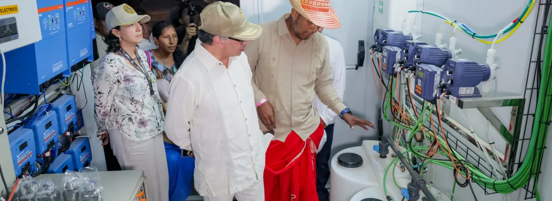 Gobierno entrega planta desalinizadora en La Guajira para llevar agua potable a más de 5 mil habitantes