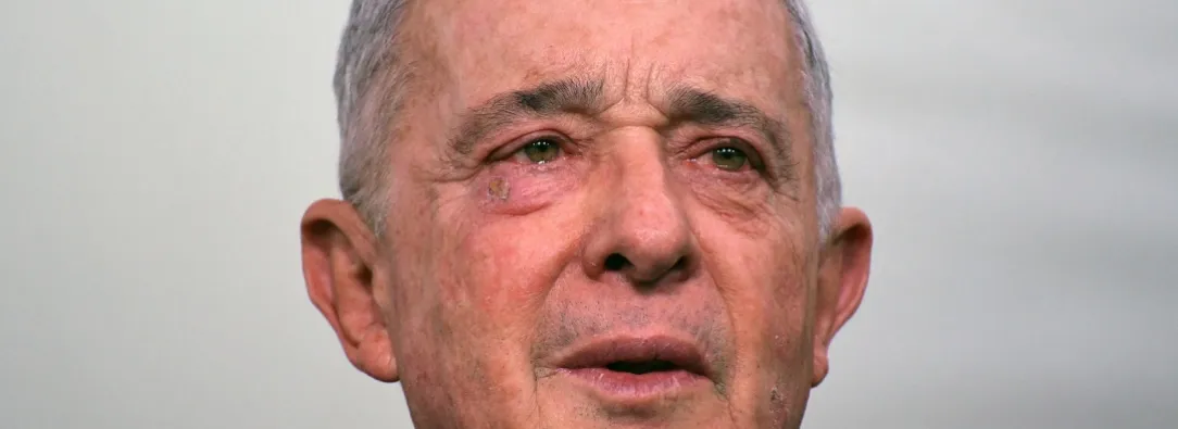 Álvaro Uribe Vélez. / Foto: AFP.