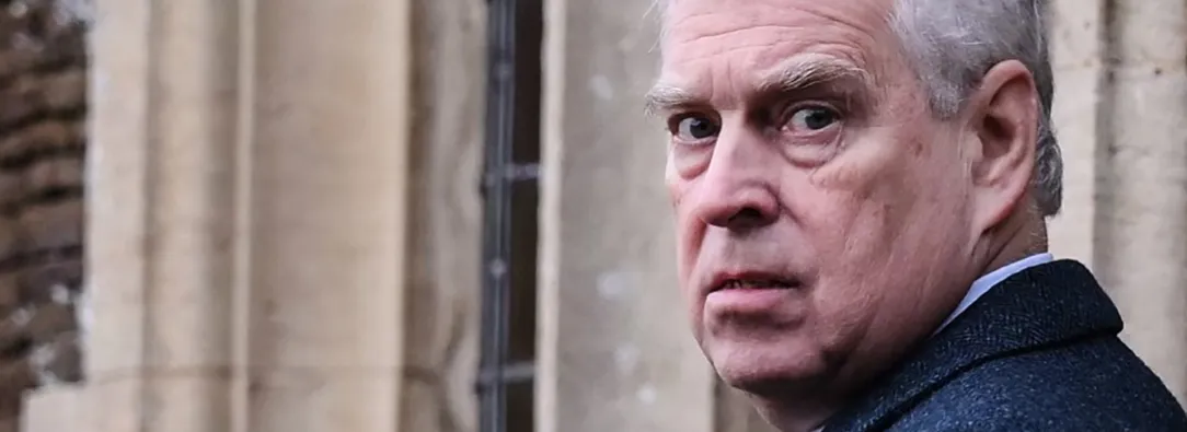 Archivos del expríncipe Andrés. / Foto: AFP.