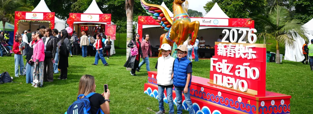 Bogotá celebró el Año Nuevo Lunar chino del Caballo con puestas culturales y cooperación bilateral