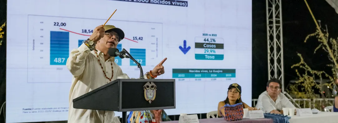 Con agua potable hemos salvado la vida de niños y niñas: Petro