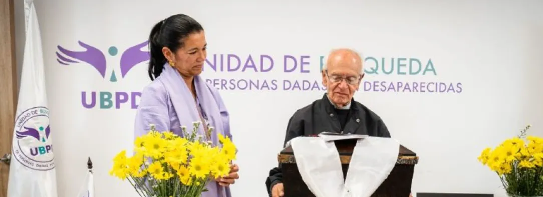 Con dignidad, Unidad de Búsqueda de Desaparecidos ubicó, identificó y entregó los restos de Camilo Torres