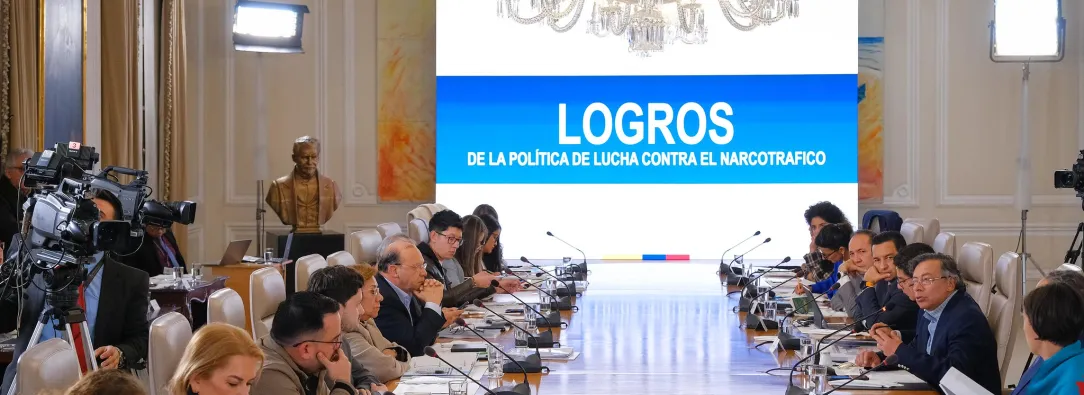 Gobierno Petro ha incautado 3.000 toneladas de cocaína.