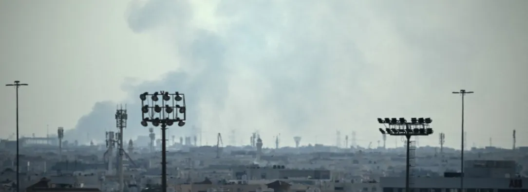 Irán atacó bases de EE. UU. en países del Golfo.