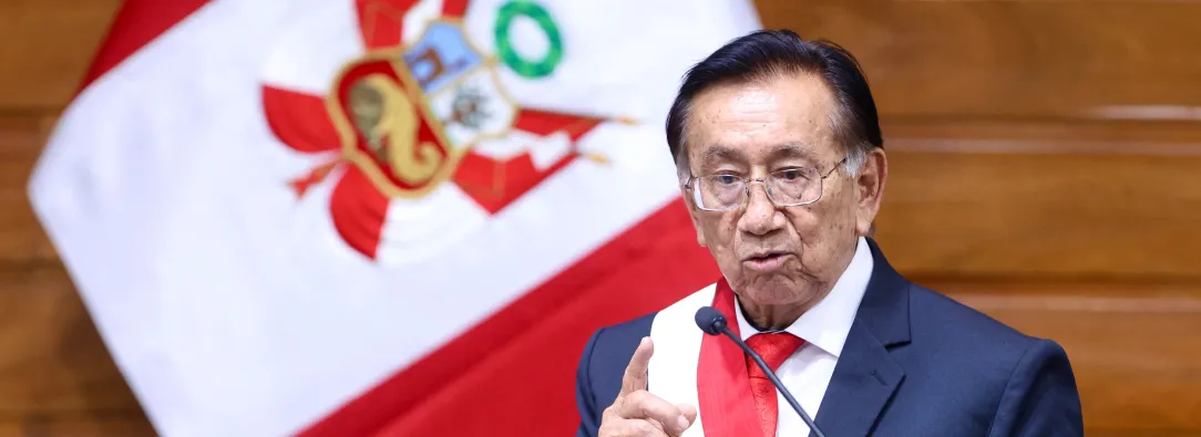 José María Balcázar asume como Presidente de Perú tras destitución de su antecesor