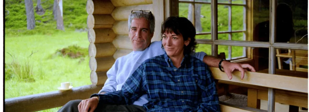 Ghislaine Maxwell y Jeffrey Epstein. / Foto: AFP.