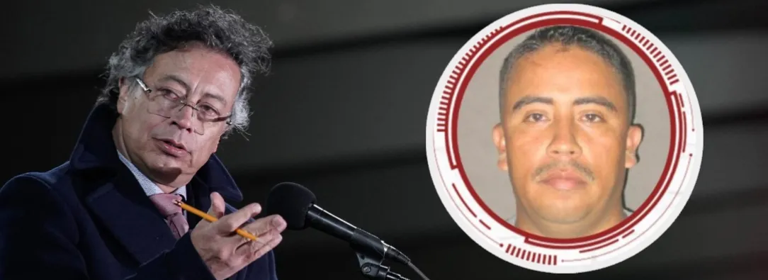 Petro sobre alias Gonzalito. / Foto: Presidencia y redes sociales.