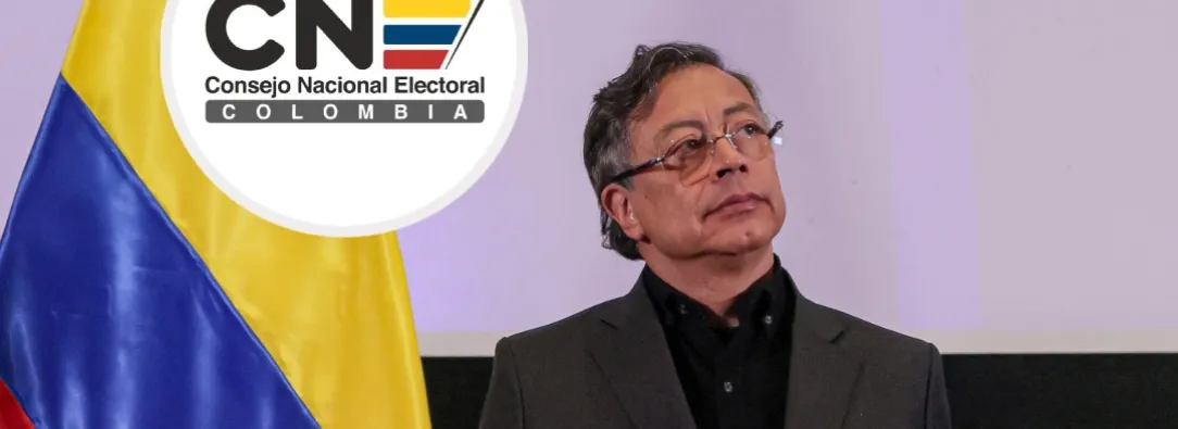 Petro sobre decisión del CNE. / Fotos: Presidencia y Cne.