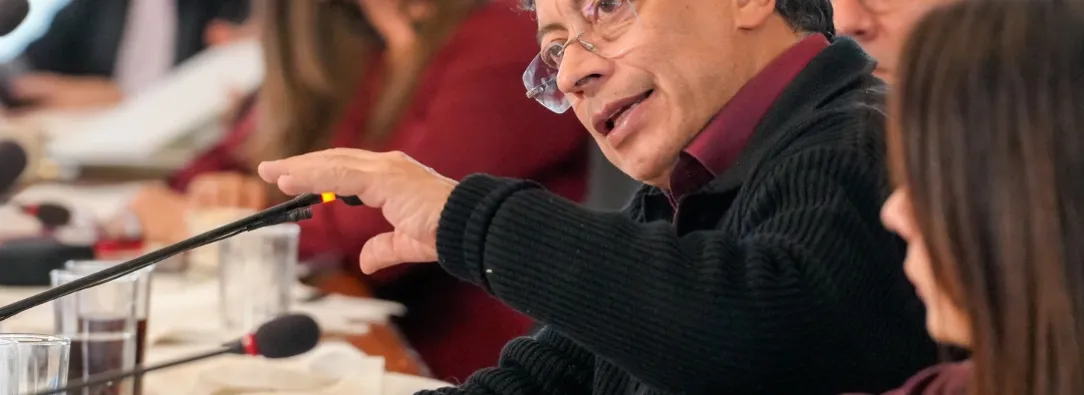 Petro sobre impuesto del 0.6%. / Foto: Presidencia.