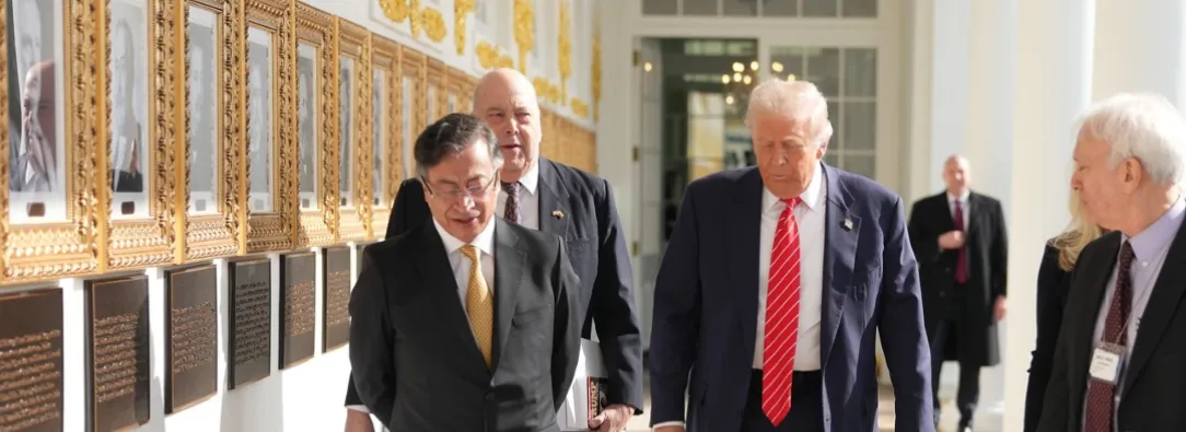Petro y Trump sobre nombres del narcotráfico. / Foto: Presidencia.