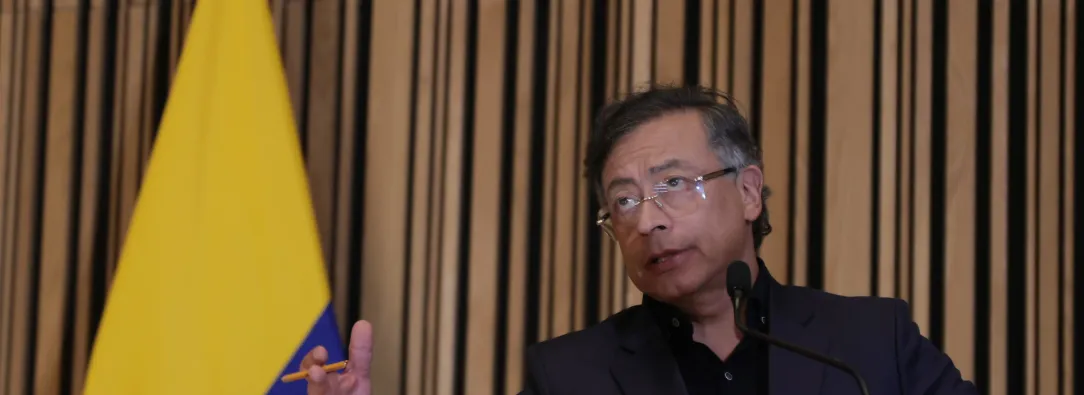 Presidente Gustavo Petro reporta caída de homicidios en enero.