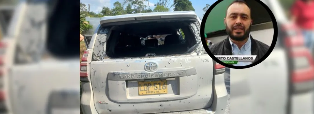 Recompensa de $200 millones por responsables de atentado contra Jairo Castellanos