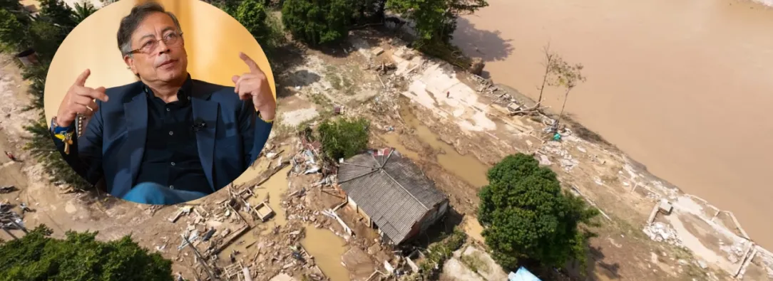 Petro ordena investigar inundaciones en el Caribe y señala manejo irregular