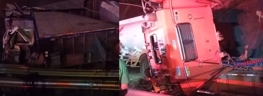 Choque múltiple de camiones obliga al cierre total de la vía Armenia–Cajamarca. Foto: X - @Mi_carro_Yyo