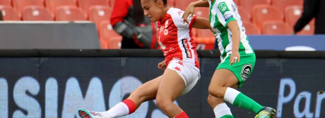 El duelo entre Santa Fe y Nacional por la Liga Femenina por Señal Colombia
