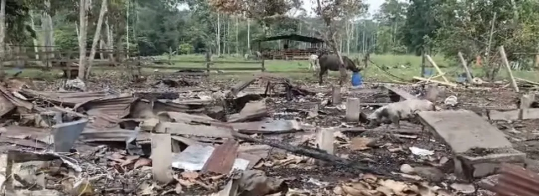 Organización de derechos humanos denuncia bombardeos sobre población campesina, San Martín, en Ecuador y cuestiona versión oficial