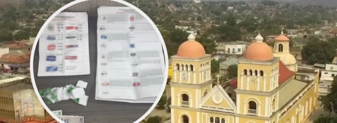 Captura a persona por delito de corrupción en elecciones. / Fotos: Radio Nacional y Armada de Colombia.