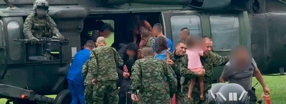 Caquetá: rescataron menores y joven que huían del reclutamiento.