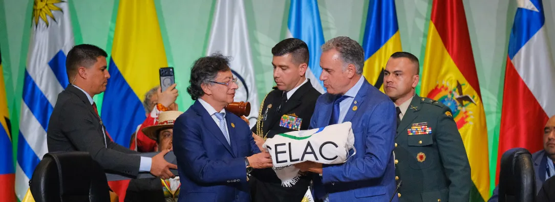 Colombia entregó la Presidencia Pro Tempore de la CELAC a Uruguay.