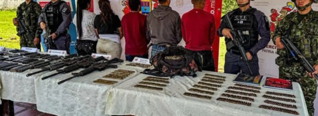 Disidencias de Iván Mordisco en Antioquia. / Foto: MinDefensa.