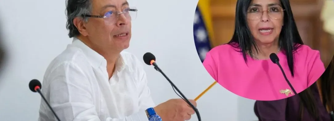 Encuentro entre Gustavo Petro y Delcy Rodríguez el viernes 13 de marzo