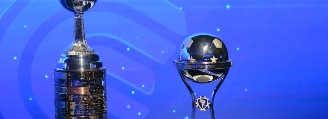 Sorteo de la Libertadores y Sudamericana. / Foto: AFP.