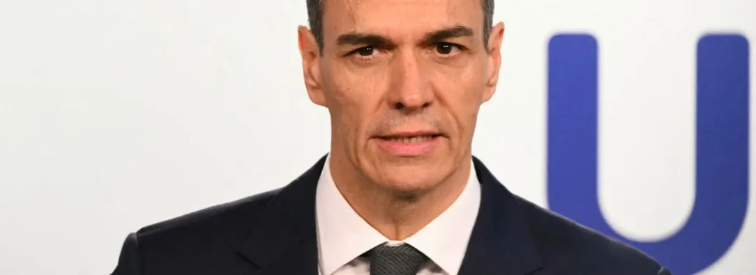 Pedro Sánchez, presidente de España. / Foto: AFP.