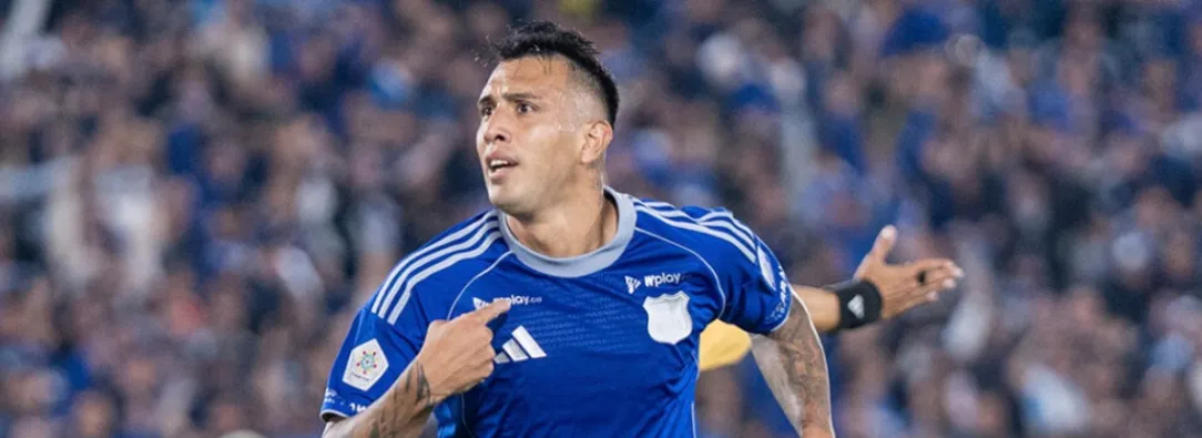 Rodrigo Contreras, jugador de Millonarios. / Foto: Millonarios website.