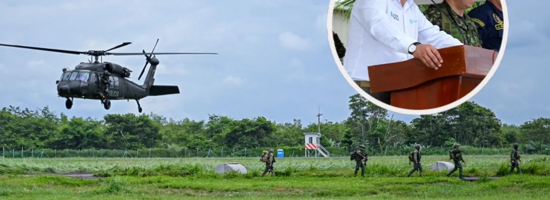 Operación Espejo. / Fotos: MinDefensa.