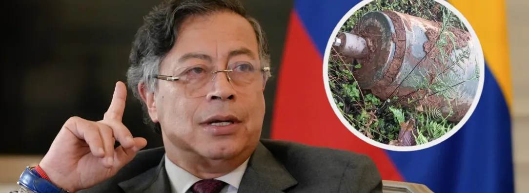 Petro da más detalles de bomba ecuatoriana en Colombia. / Foto: Presidencia y RTVC.