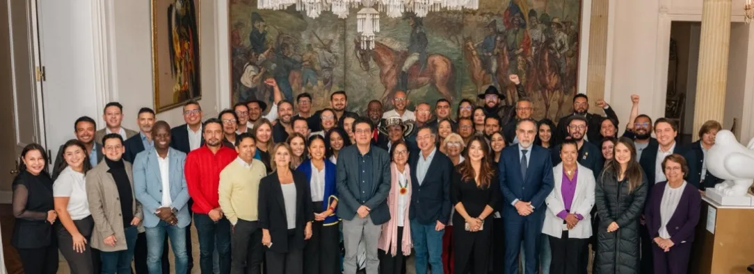 Petro con congresistas del Pacto Histórico. / Foto: X Gustavo Petro.