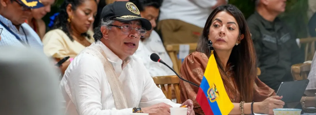 Petro sobre consulta previa de la Línea Negra. / Foto: Presidencia.