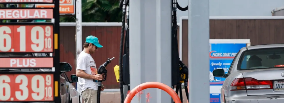 Aumento del precio de la gasolina en EE.UU. / Foto: AFP.