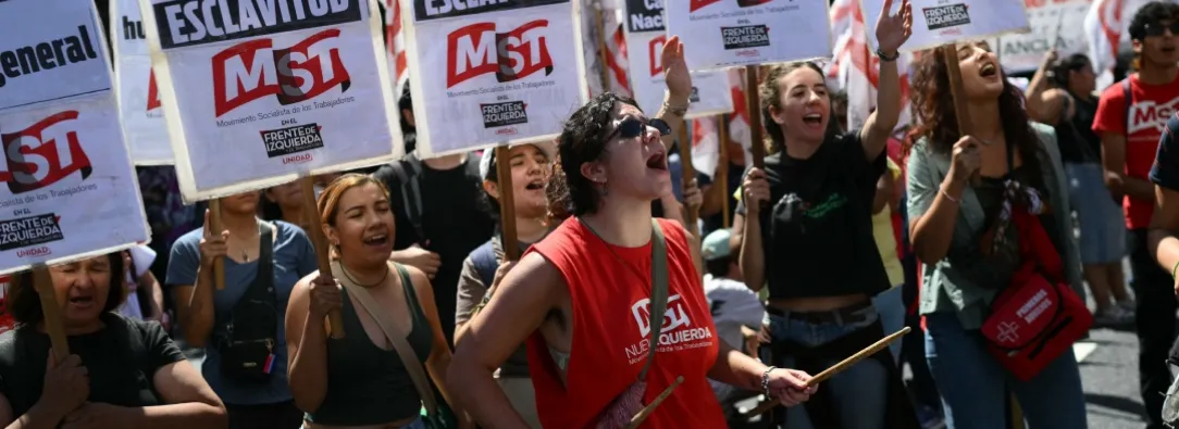 Reforma laboral en Argentina. / Foto: AFP.