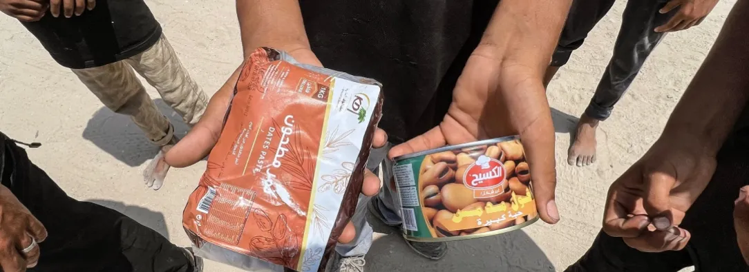 Hambre en Medio Oriente. / Foto: AFP.