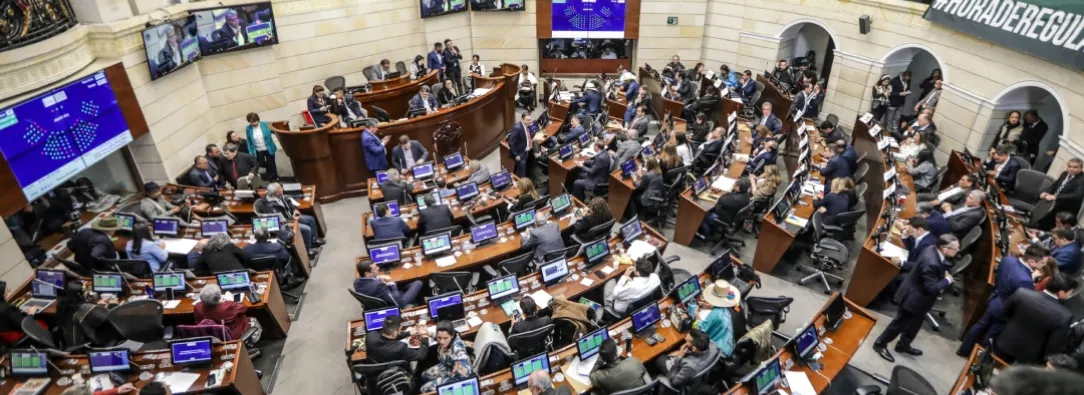 Así quedó conformado el Senado. / Foto: AFP.
