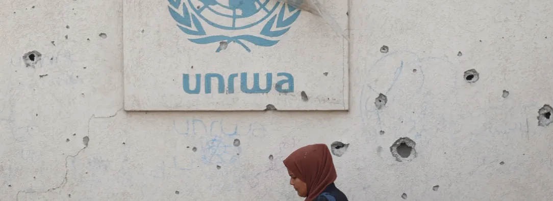 Asesinatos a miembros de la UNRWA en Gaza. / Foto: AFP.