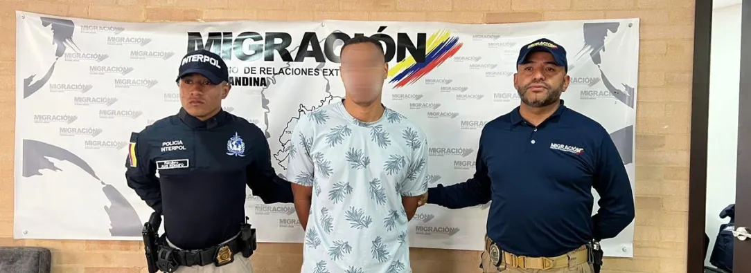 Ciudadano extranjero buscado por Interpol fue detenido en hotel de Bogotá