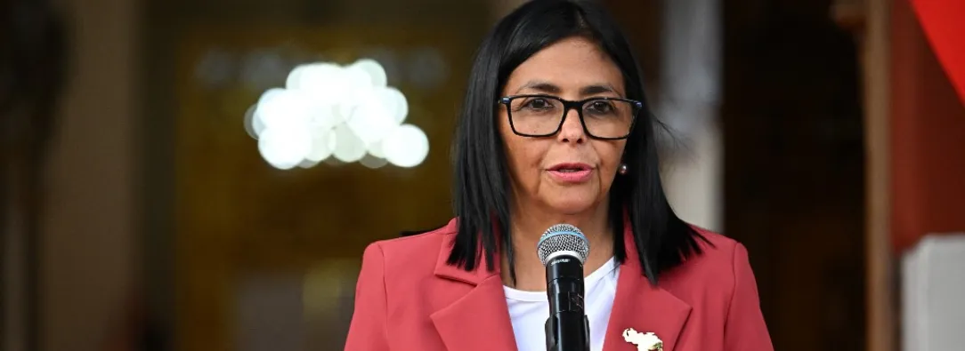 Delcy Rodríguez celebra el levantamiento de sanciones de EE.UU. como señal de normalización bilateral