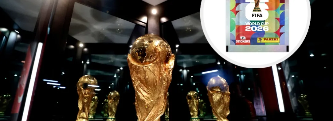 Álbum del Mundial. / Foto: AFP y Panini.