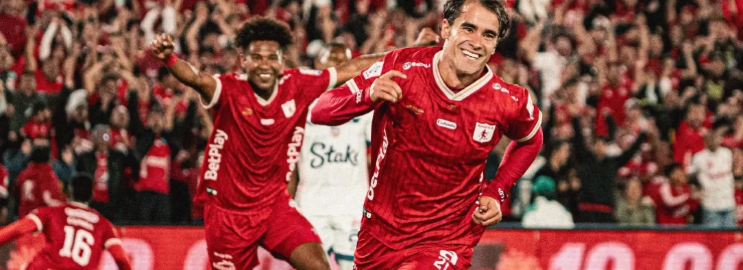 América de Cali en Bogotá. / Foto: X América de Cali.