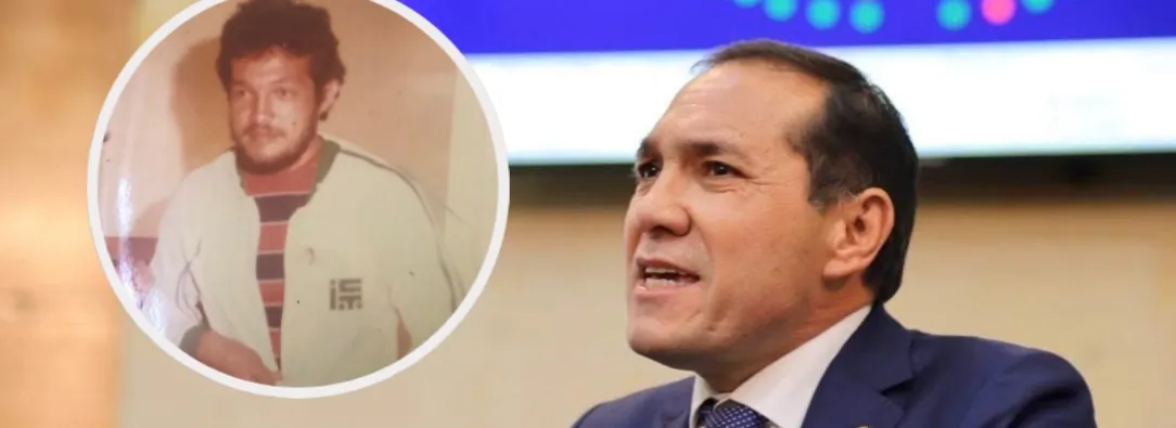 Antonio Sanguino y Juan Sanguino. / Fotos: Senado y X Antonio Sanguino.