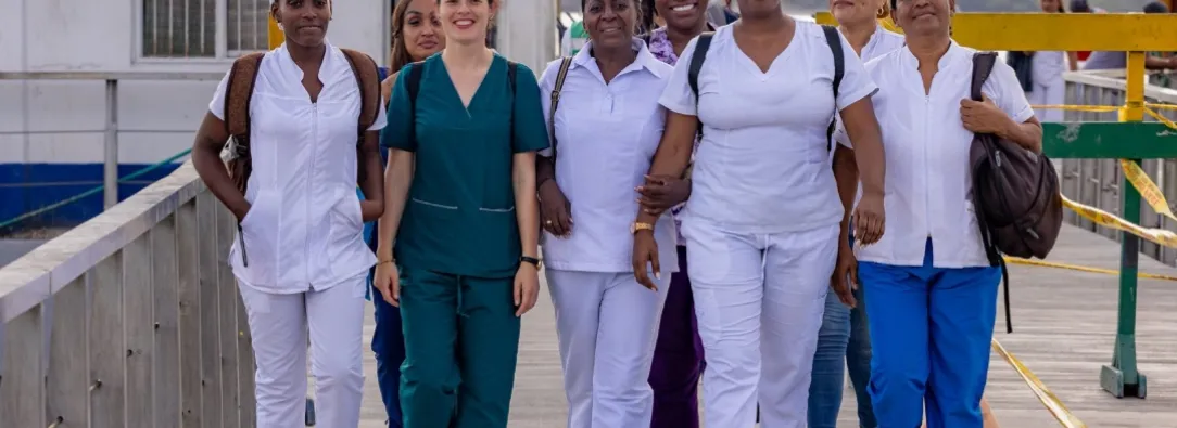 Atención de hospital Benkos Biohó. / Foto: MinSalud.