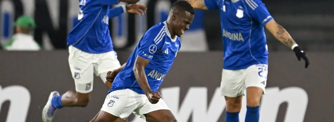 Victoria de Millonarios en la Copa Sudamericana. / Foto: AFP.