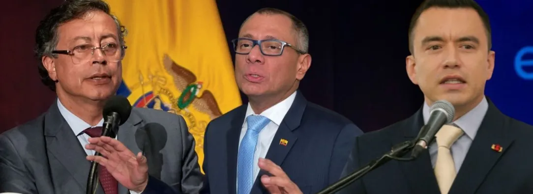  Petro le pidió a Noboa liberar a Jorge Glas