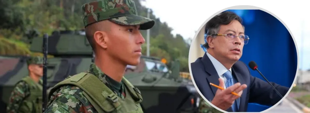 Presidente Petro firma decreto de aumento histórico para soldados y patrulleros, con alzas de hasta el 23% anual
