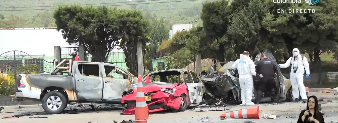 Explosión de carrotanque deja 5 muertos y 19 heridos en Accidente en vía Zipaquirá-Ubaté