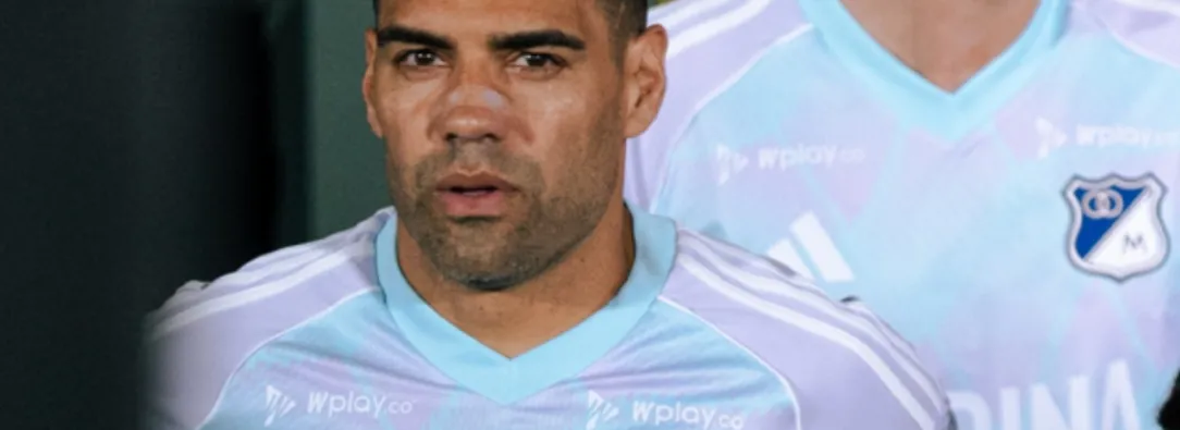 Falcao García con Millonarios. / Foto: Millonarios.