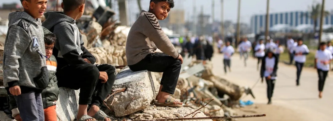 Actos genocidas en Gaza. / Foto: AFP.